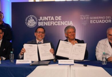 Gobierno de Daniel Noboa, a través del MSP, recibe donación de 300 mil dosis de vacuna contra el VPH por parte de la Junta de Beneficencia de Guayaquil